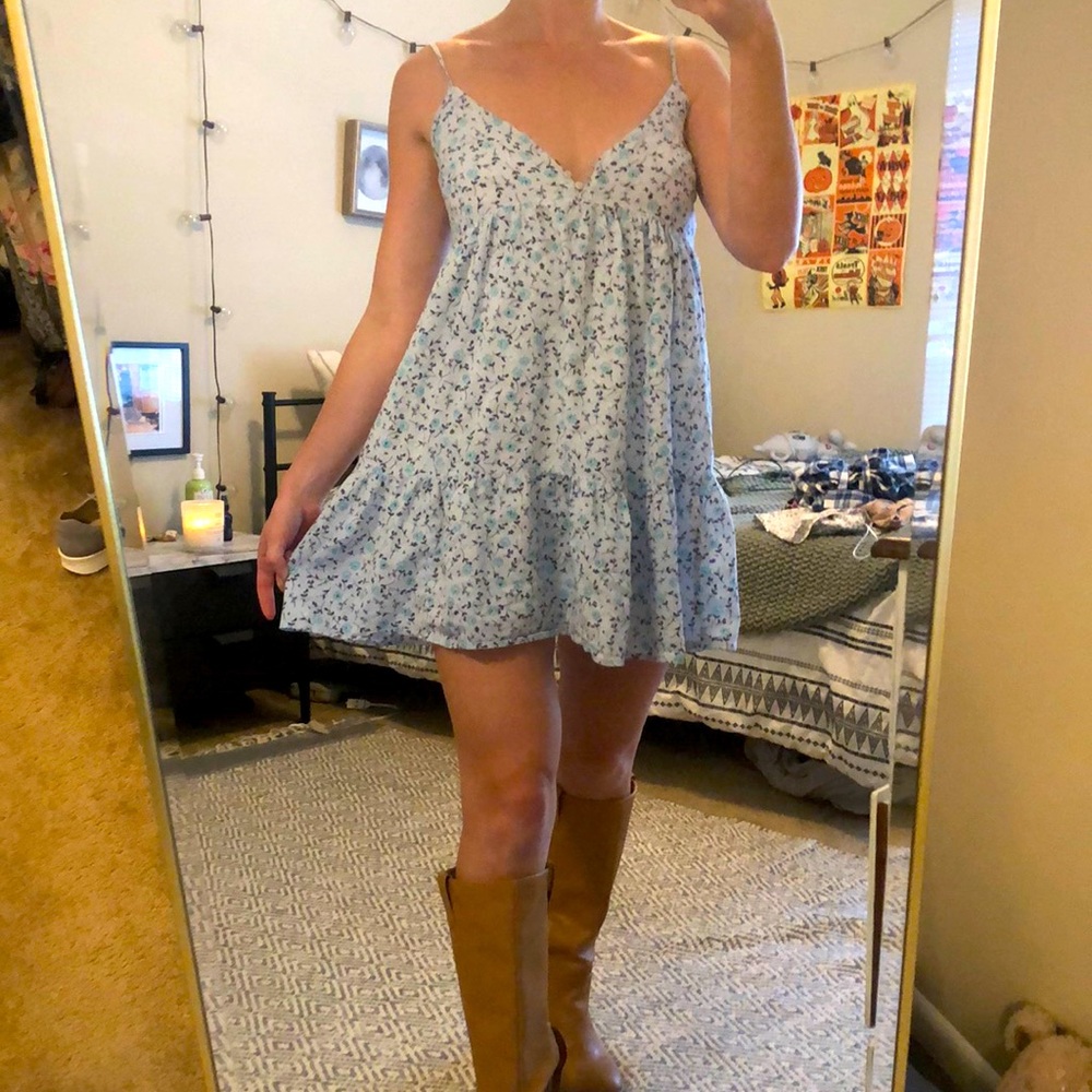 Floral vintage dress